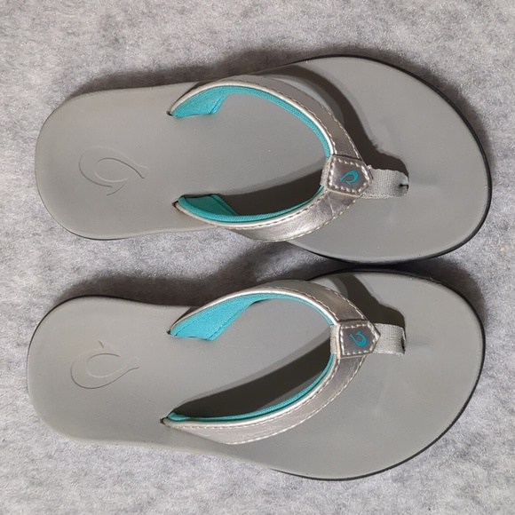 OluKai Ho’Opio Flip Flop sandals Size 11 Toddler - Picture 4 of 6